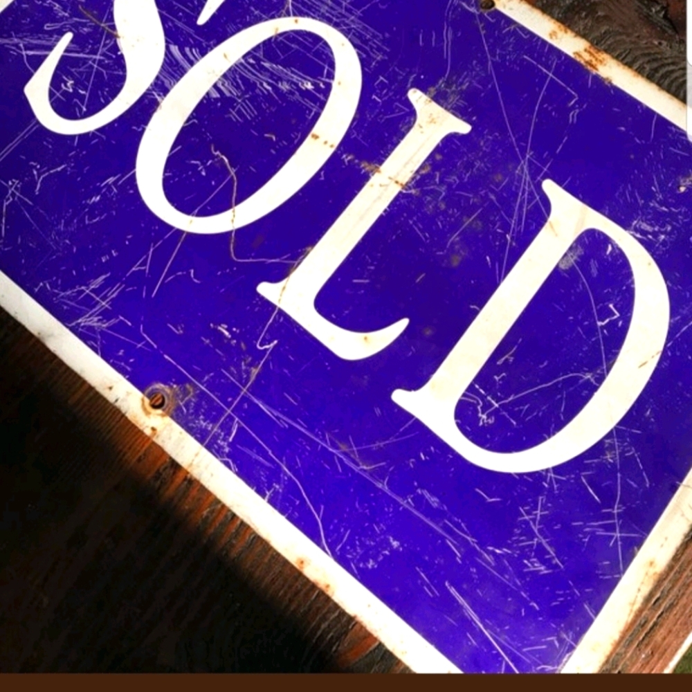 Sold items- Not for sale